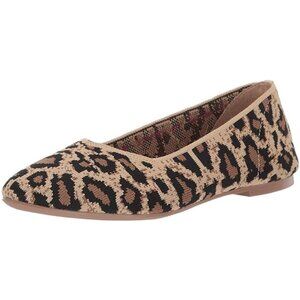 Skechers Shoes Women's Size 9.5 Animal Print Stretch Knit Slip on Casual